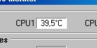 La temperatura della CPU in Hmonitor
