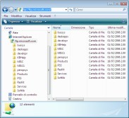 Una cartella FTP da Esplora Risorse su Windows Vista