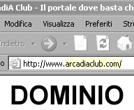 Il dominio di un sito web