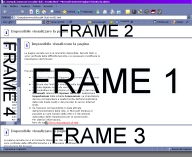 Esempio di inclusione tramite frameset
